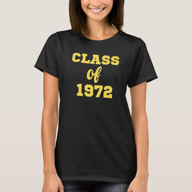 T-shirt Class of 1972 (Devant)