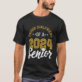 T-shirt Class Of 2024 Graduation Proud Senior Friend 2024 