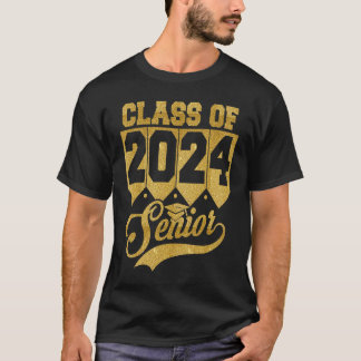T-shirt Class Of 2024 Senior 2024 Grad Graduate 24 Graduat