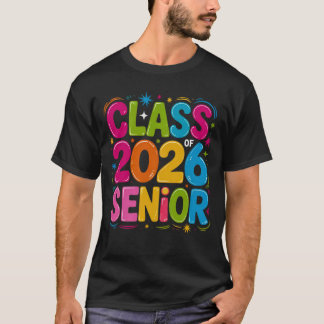T-shirt Class of 2026 Senior Shirt – Graduation 2026 High 