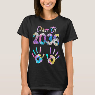 T-shirt Class Of 2036 Grow With Me Graduation First Day Of