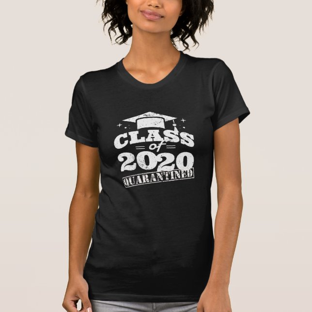 T-shirt Classe 2020 en quarantaine (Devant)