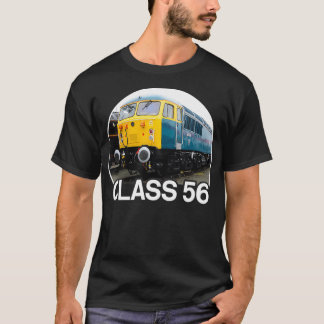 T-shirt Classe 56 Train British Railway Locomotive