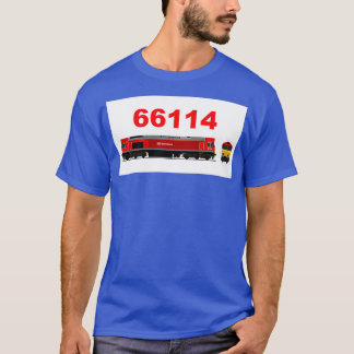 T-SHIRT CLASSE 66 114 LOCOMOTIVE