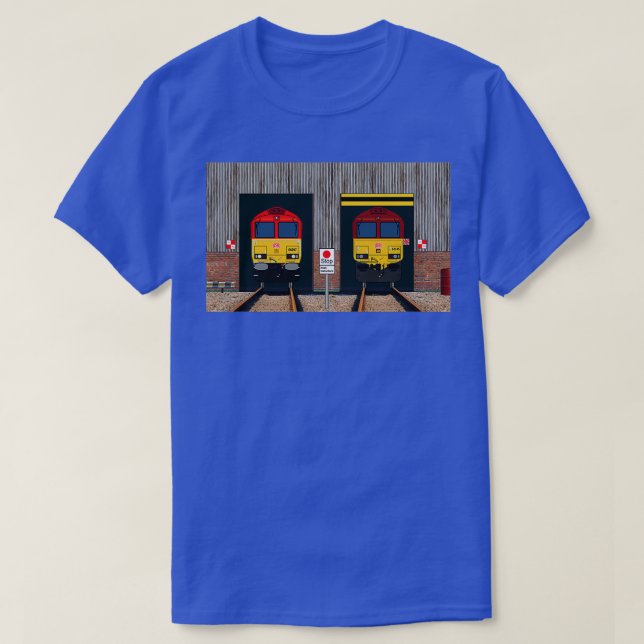 T-SHIRT CLASSE 66 LOCOMOTIVES 6 (Design devant)
