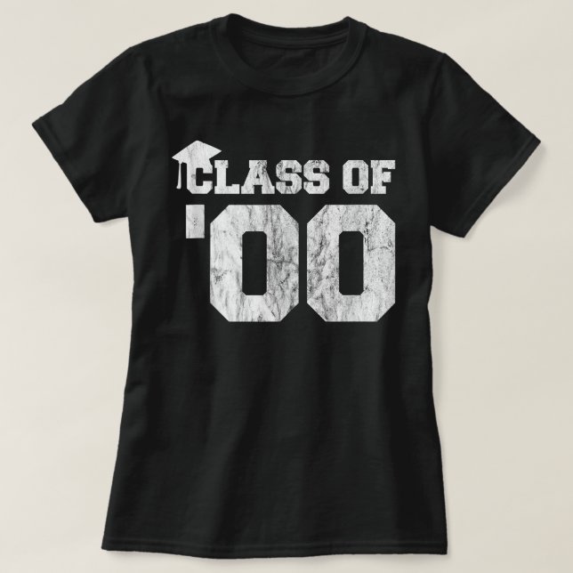 T-shirt Classe de 2000 Lycée Classe de Réunion Supérieure  (Design devant)