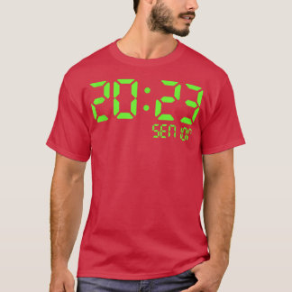 T-shirt Classe de 2023 Senior Retro Digital Clock Graduati
