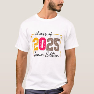 T-shirt Classe de 2025 - Édition Senior dans Style Tee