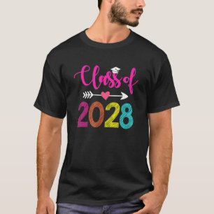 T-shirt Classe De 2028 Pré K Diplôme D'Études Préscolaire