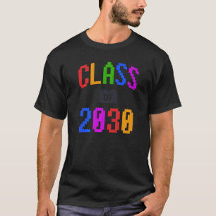 T-shirt Classe De 2030 Enfants Bricks Jouet 5E Année École