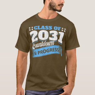 T-shirt Classe De 2031 Compte À Recompte Funny Graduate St