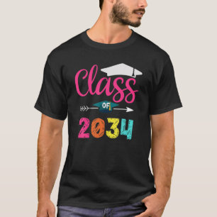 T-shirt Classe De 2034 Augmenter Avec Moi Maternelle