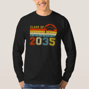 T-shirt Classe De 2035 Augmenter Avec Moi Graduation Premi