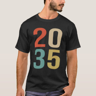 T-shirt Classe de 2035 Grow With Me Premier jour de l'Arg