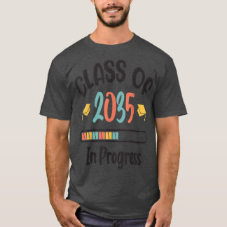 T-shirt Classe de 2035 Grow With Me Premier jour de l'Arg 