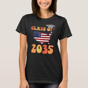 T-shirt Classe de 2035 Grow With Me Premier jour de l'Arg
