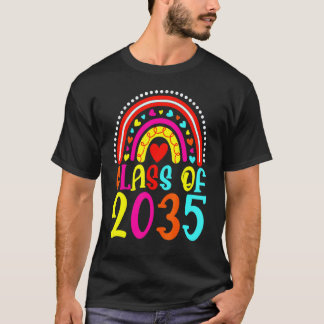 T-shirt Classe De 2035 Pré K Diplôme Préscolaire