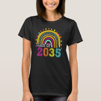 T-shirt Classe De 2035 Rainbow Croissance Avec Moi Premier