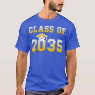 T-shirt Classe De 2035PréK Diplômé De L'École Préscolaire