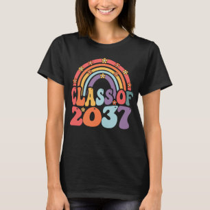 T-shirt Classe De 2037 Augmenter Avec Moi Premier Jour De