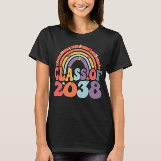 T-shirt Classe De 2038 Augmenter Avec Moi Premier Jour De 