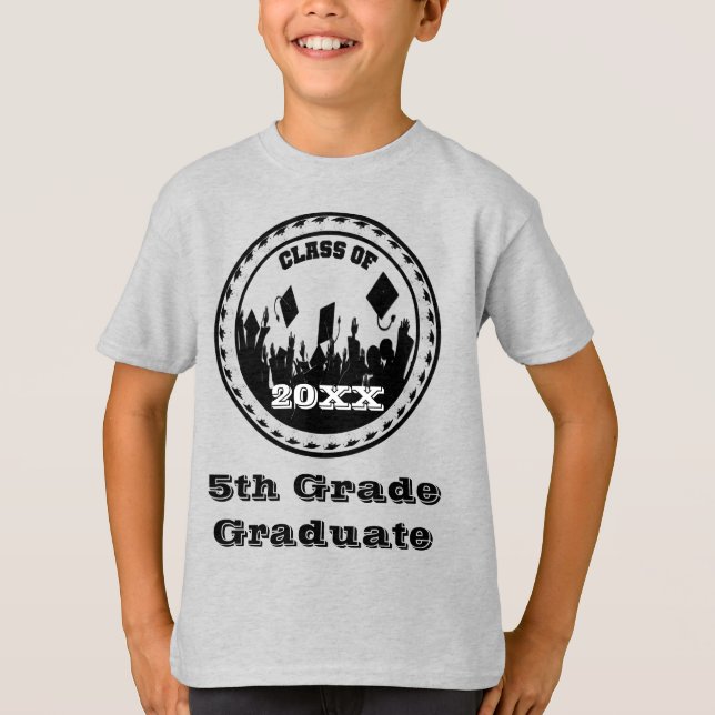 T-shirt Classe de 5e année 2016 (Devant)