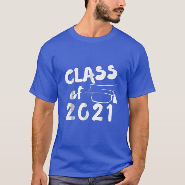 T-shirt Classe De Cadeau De Diplôme 2021 (Devant)