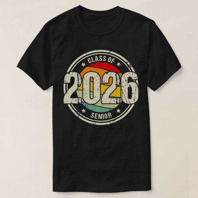 T-shirt Classe de cadeaux de fin d'études supérieures de 2 (Design devant)
