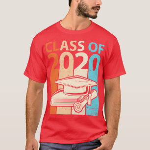 T-shirt Classe de Casquette vintage et de certificat de 20