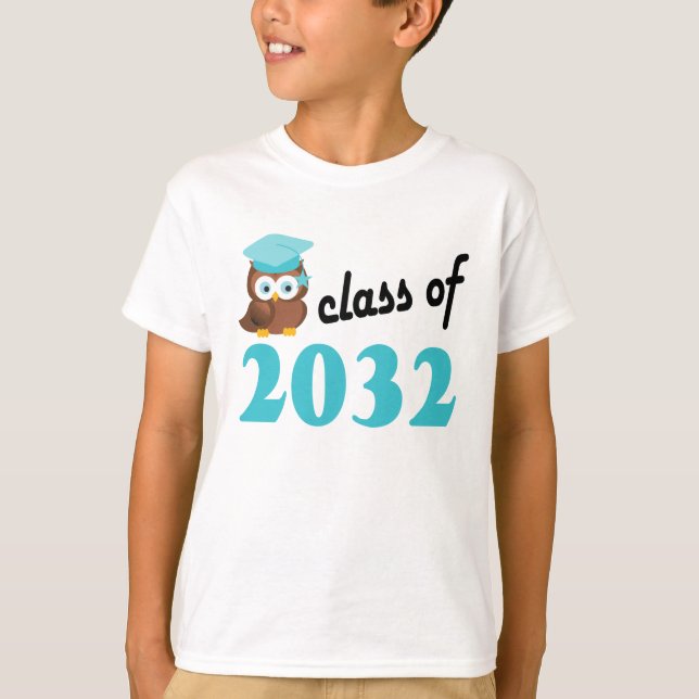 T-shirt Classe de diplômé de l'avenir 2032 (Devant)