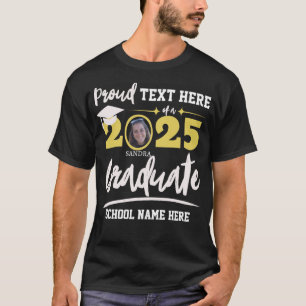 T-shirt Classe de fin d'études de la famille Fière personn