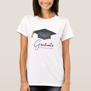 T-shirt Classe de Graduate Modern Graduation Party