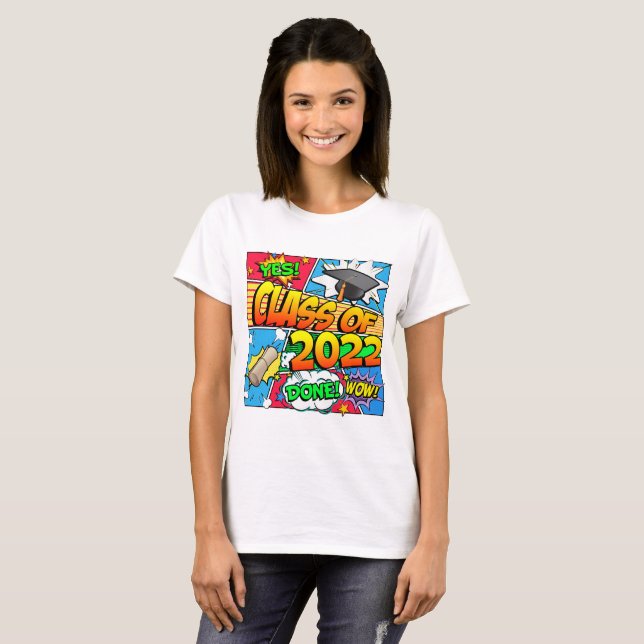 T-shirt Classe de la bande dessinée 2022 (Devant entier)