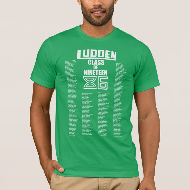 T-shirt Classe de Ludden de dix-neuf 86 - pièce en t de la (Devant)