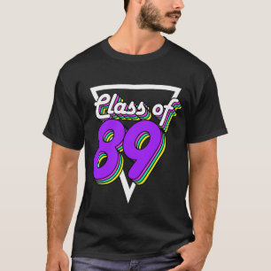 T-shirt Classe de réunion du lycée de 1989 89 Cadeau de 30