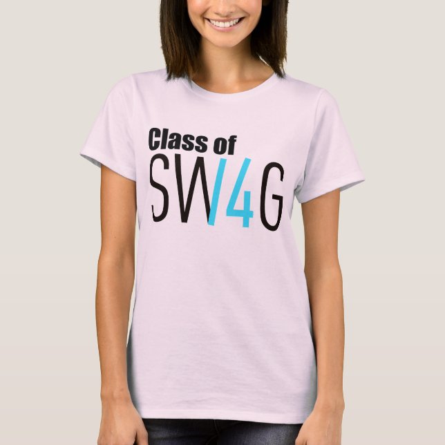 T-shirt Classe de swag (Devant)