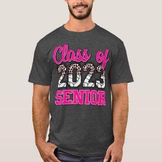 T-shirt Classe De Volleyball Principal Léopard Rose 2023