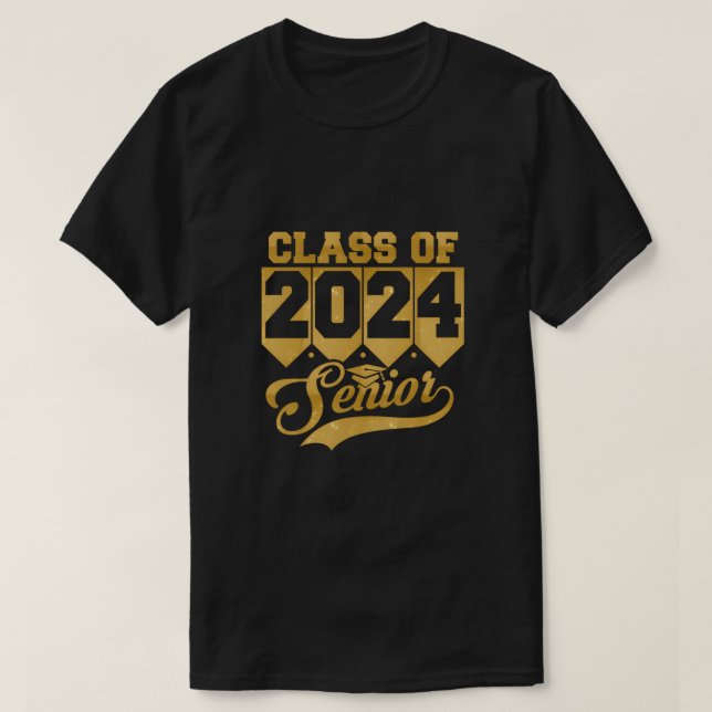 T-shirt Classe Du Lycée 2024 (Design devant)