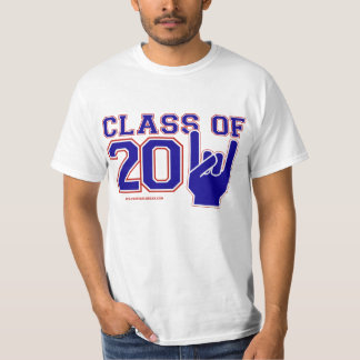 T-shirt Classe du rouge 2011, du blanc et du bleu