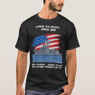 T-shirt Classe Elrod FFG-55 Classe USS Frigate American Fl