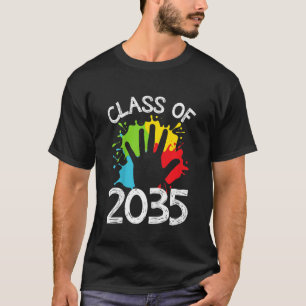 T-shirt Classe Enfants De 2035 Premier Jour De Gardergarte