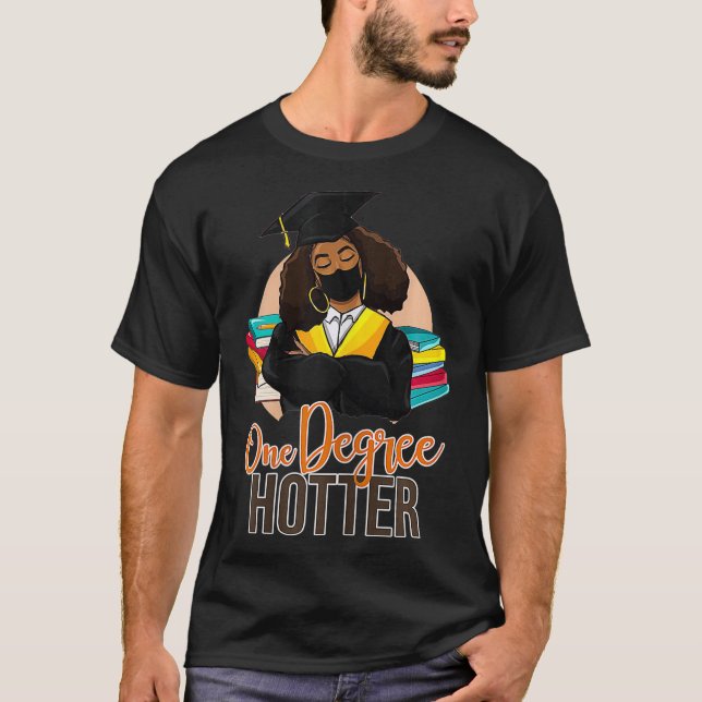 T-shirt Classe Femme 2021 Un degré Hotter High School Co (Devant)