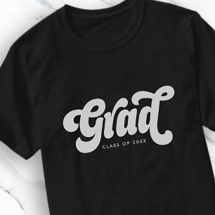 T-shirt Classe Grad de 20XX Retro Vintage simple