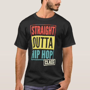 T-shirt Classe Hip hop Stright Outta