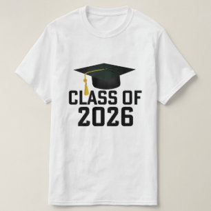 T-shirt Classe Letterman de 2026 Graduation