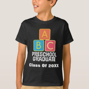 T-shirt Classe licenciée d'école maternelle de l'obtention