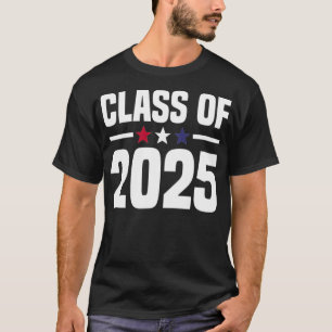 T-shirt Classe of 2025 College University High School Futu