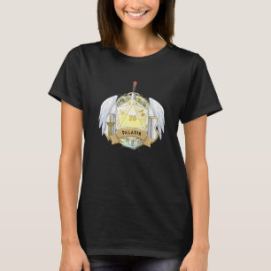 T-shirt Classe Paladin Alignement Dice Dungeon Jeu Mas