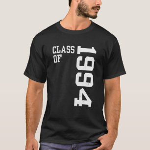 T-shirt Classe rétro de 1994 Lycée Réunion Vin