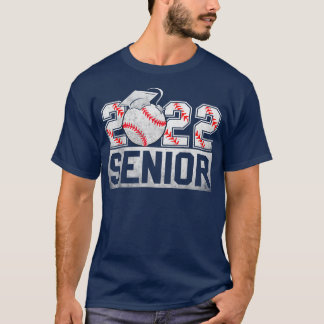T-shirt Classe Senior 2022 De Joueur De Baseball De 2022